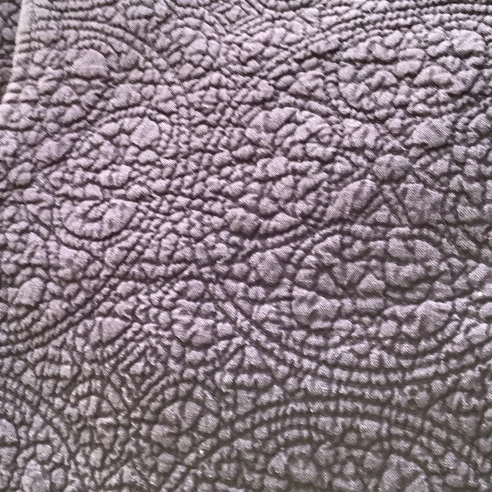 Restoration Hardware Quilted Pillow Sham Pair in Deep Purple